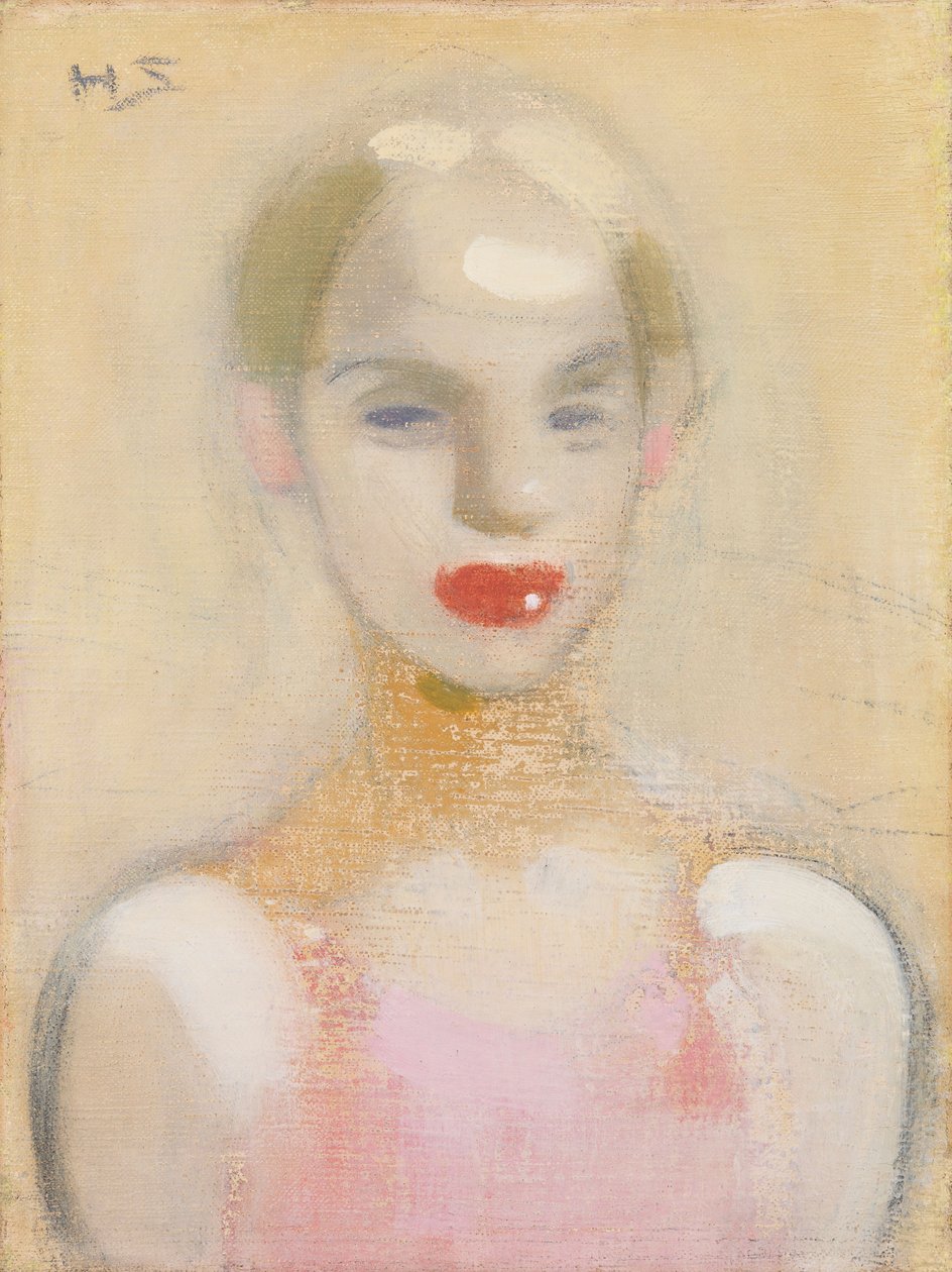 Cyrkowa dziewczyna, 1916. autorstwa Helene Schjerfbeck