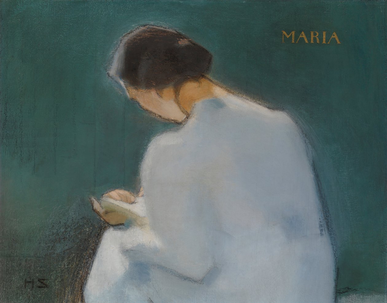 Maria, 1909. autorstwa Helene Schjerfbeck