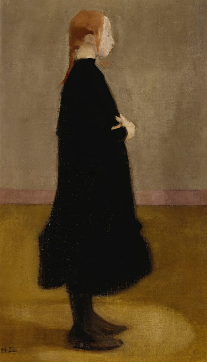 Uczennica II, 1908. autorstwa Helene Schjerfbeck