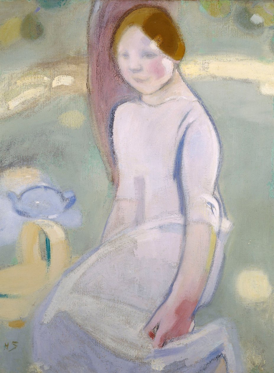 Pod Lipą, 1911. autorstwa Helene Schjerfbeck