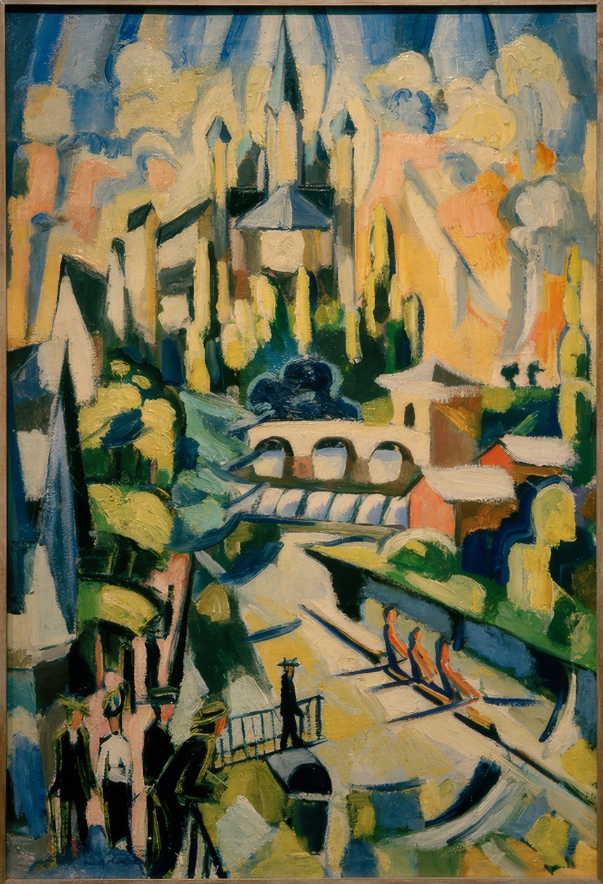 Katedra w Limburgu autorstwa Helmuth Macke