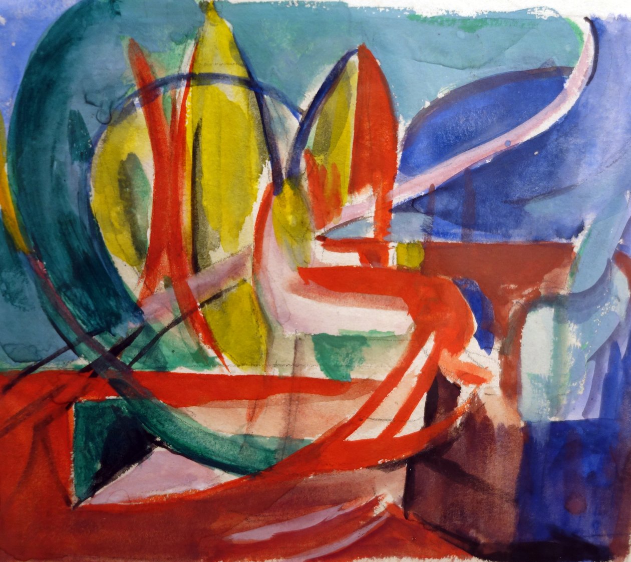 Studium po obrazie Gazela Franza Marc autorstwa Helmuth Macke