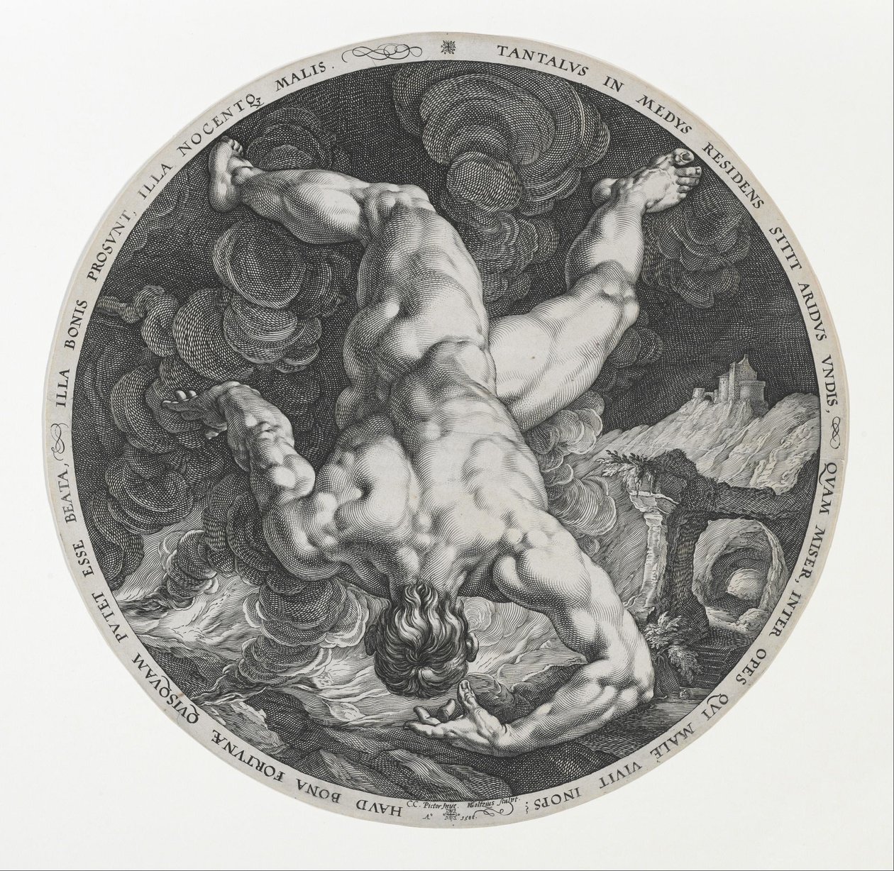 Tantal autorstwa Hendrik Goltzius