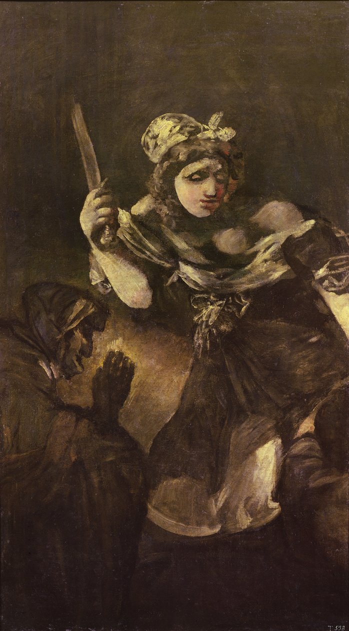 Młody mężczyzna i stara kobieta, 1614 autorstwa Hendrik Goltzius
