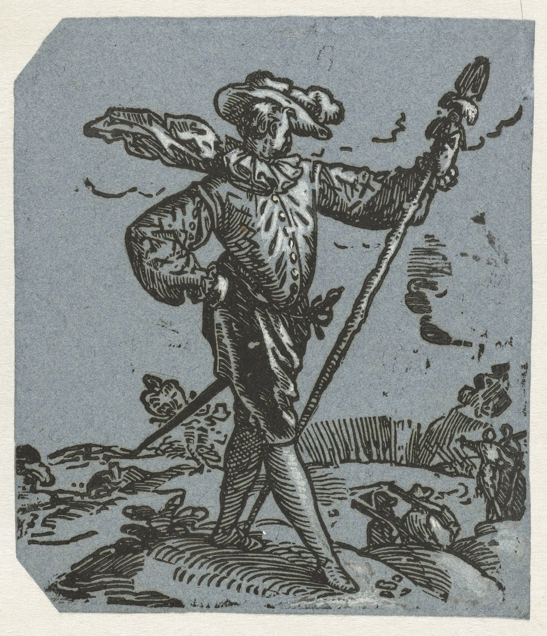 Kapitan piechoty autorstwa Hendrick Goltzius (circle of)