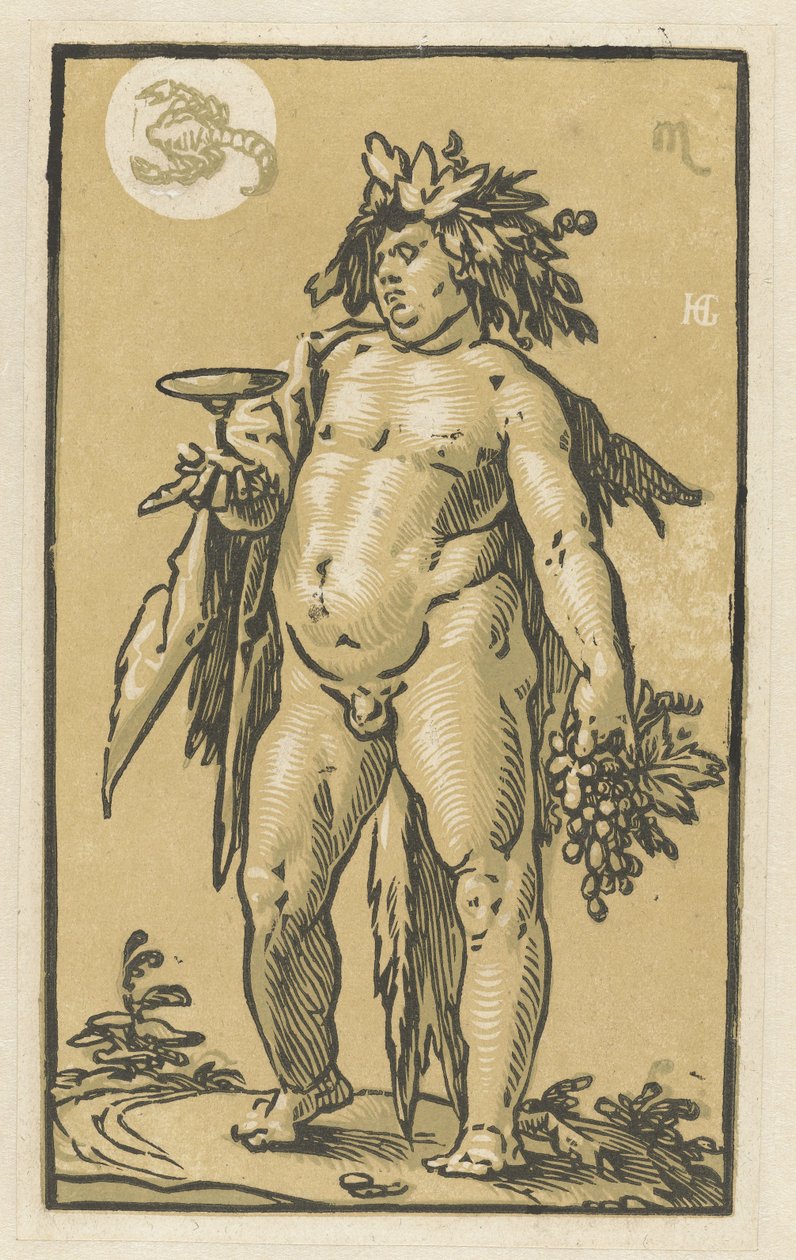 Bachus autorstwa Hendrick Goltzius