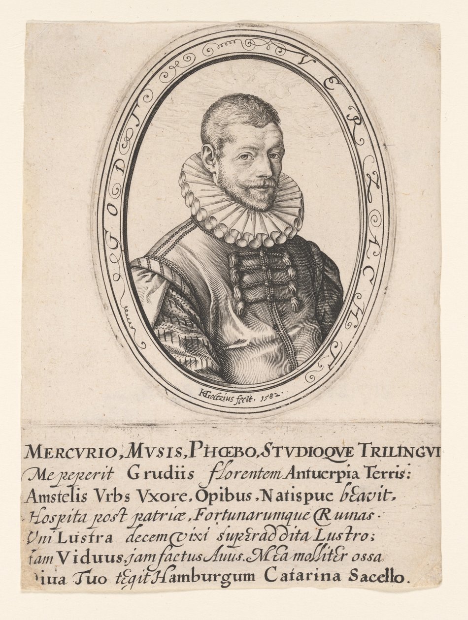 Hans Felbier autorstwa Hendrick Goltzius