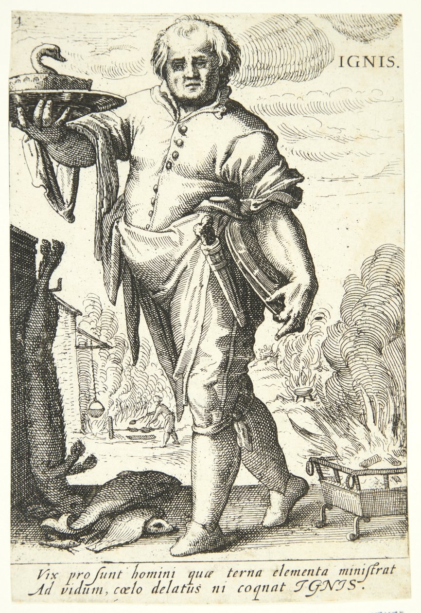 Ild (Ogień) autorstwa Hendrick Goltzius