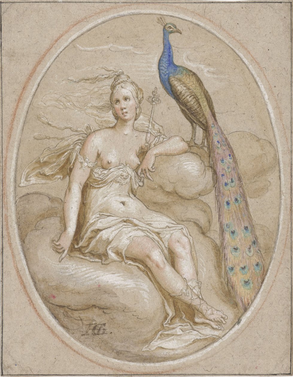 Juno autorstwa Hendrick Goltzius