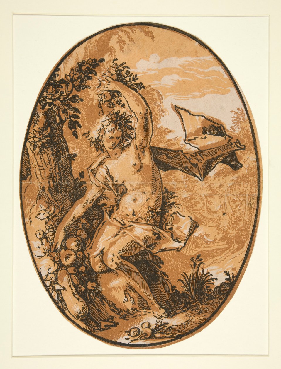 Persefona (Prozerpina) autorstwa Hendrick Goltzius