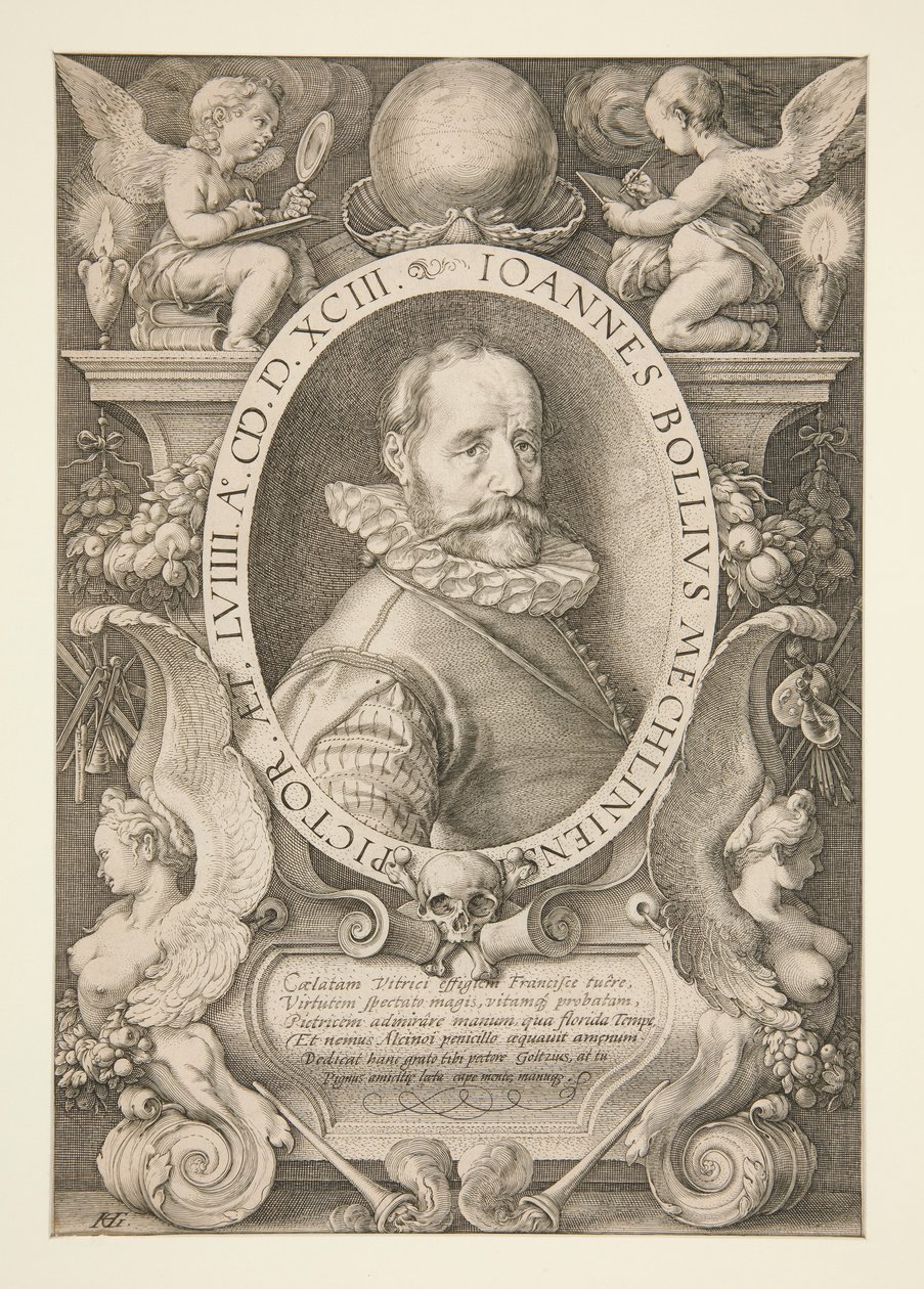 Portret Hansa Balla autorstwa Hendrick Goltzius