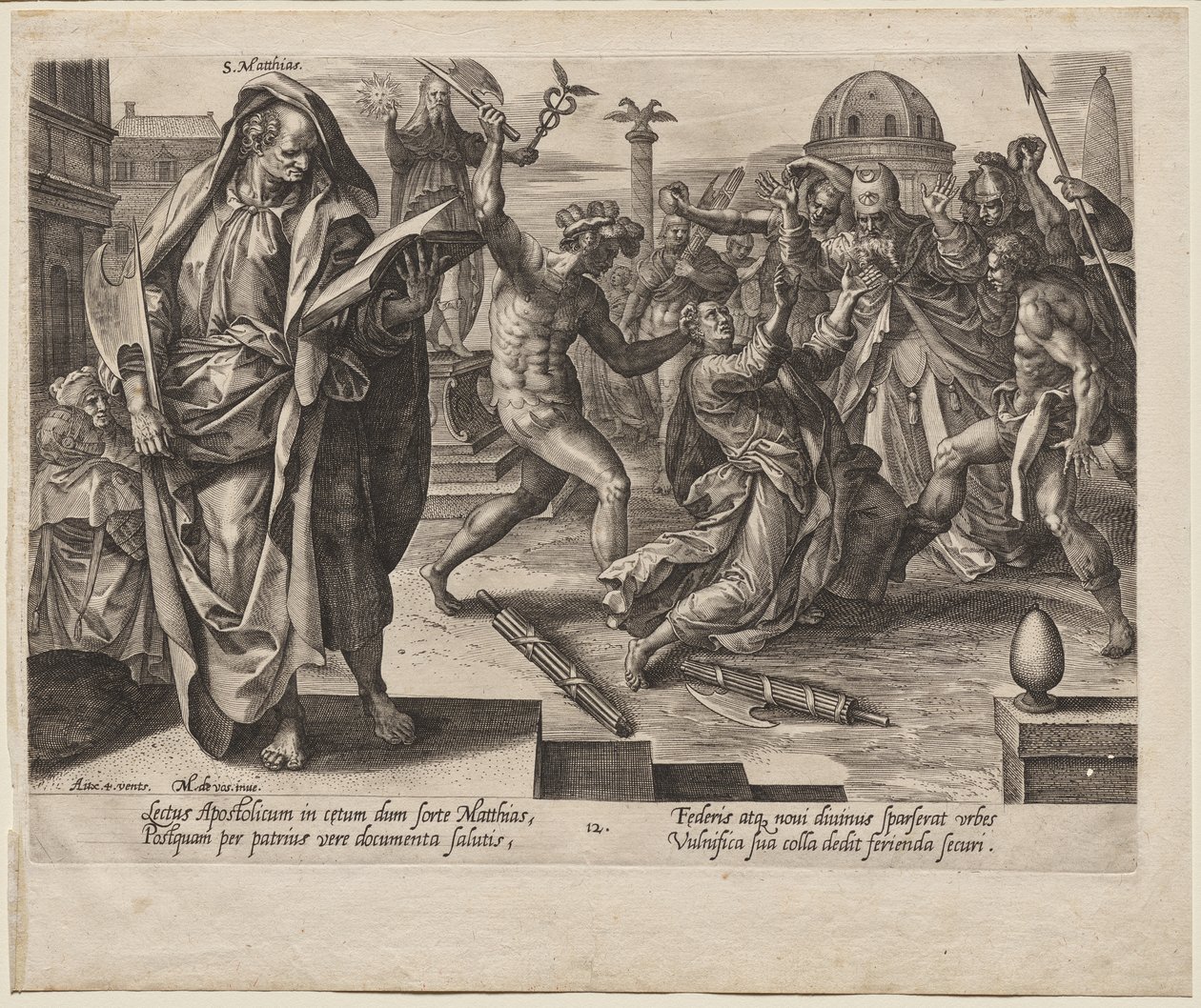 św. Macieja autorstwa Hendrick Goltzius