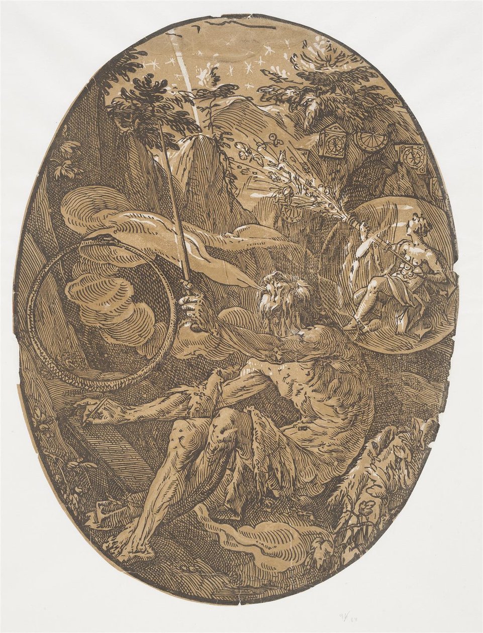 Jaskinia Wieczności (Mag) autorstwa Hendrick Goltzius