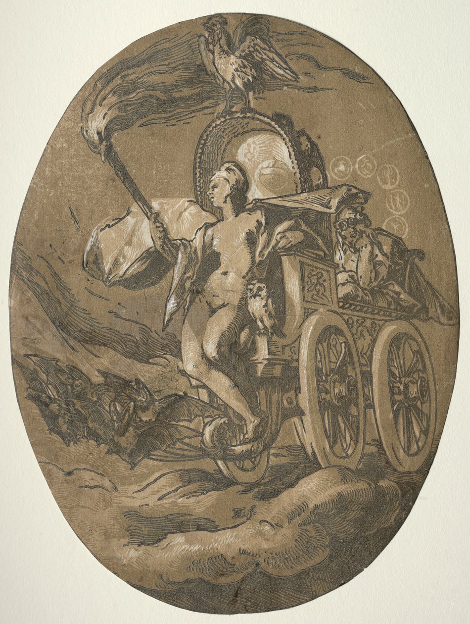 Bóstwa: Nox autorstwa Hendrick Goltzius