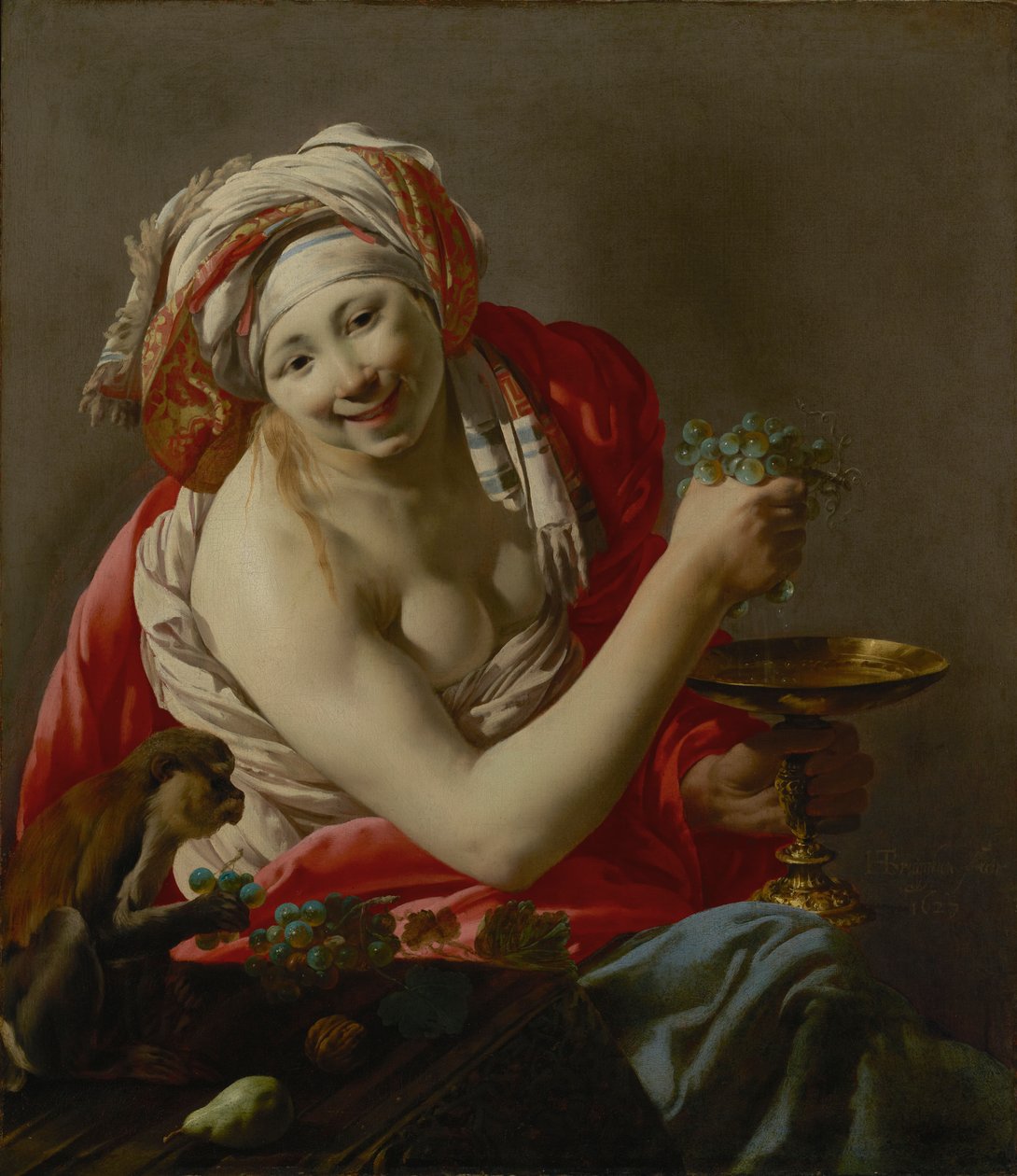 Апеполитэй Бакчанте autorstwa Hendrick ter Brugghen