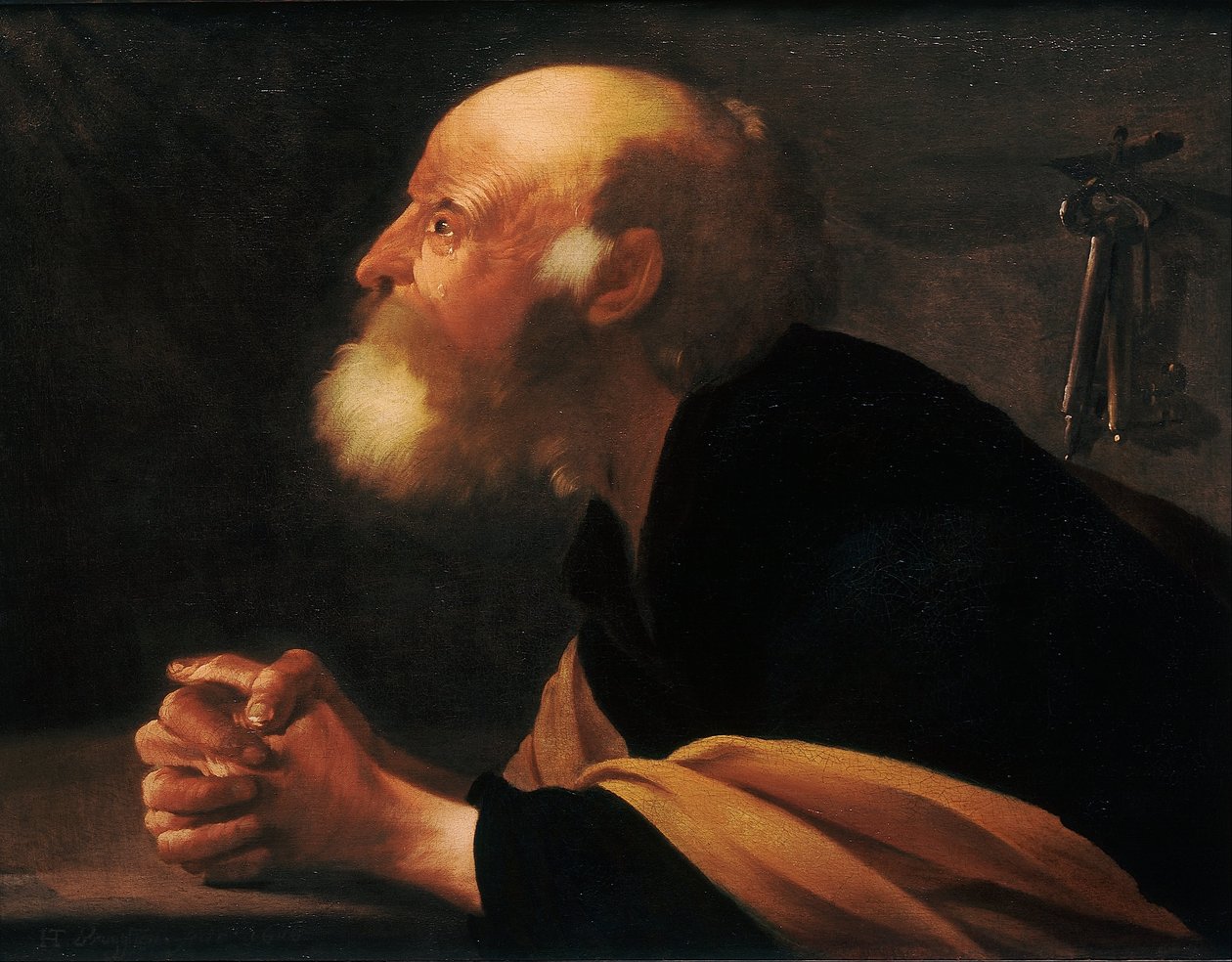 Skruszony Piotr autorstwa Hendrick ter Brugghen