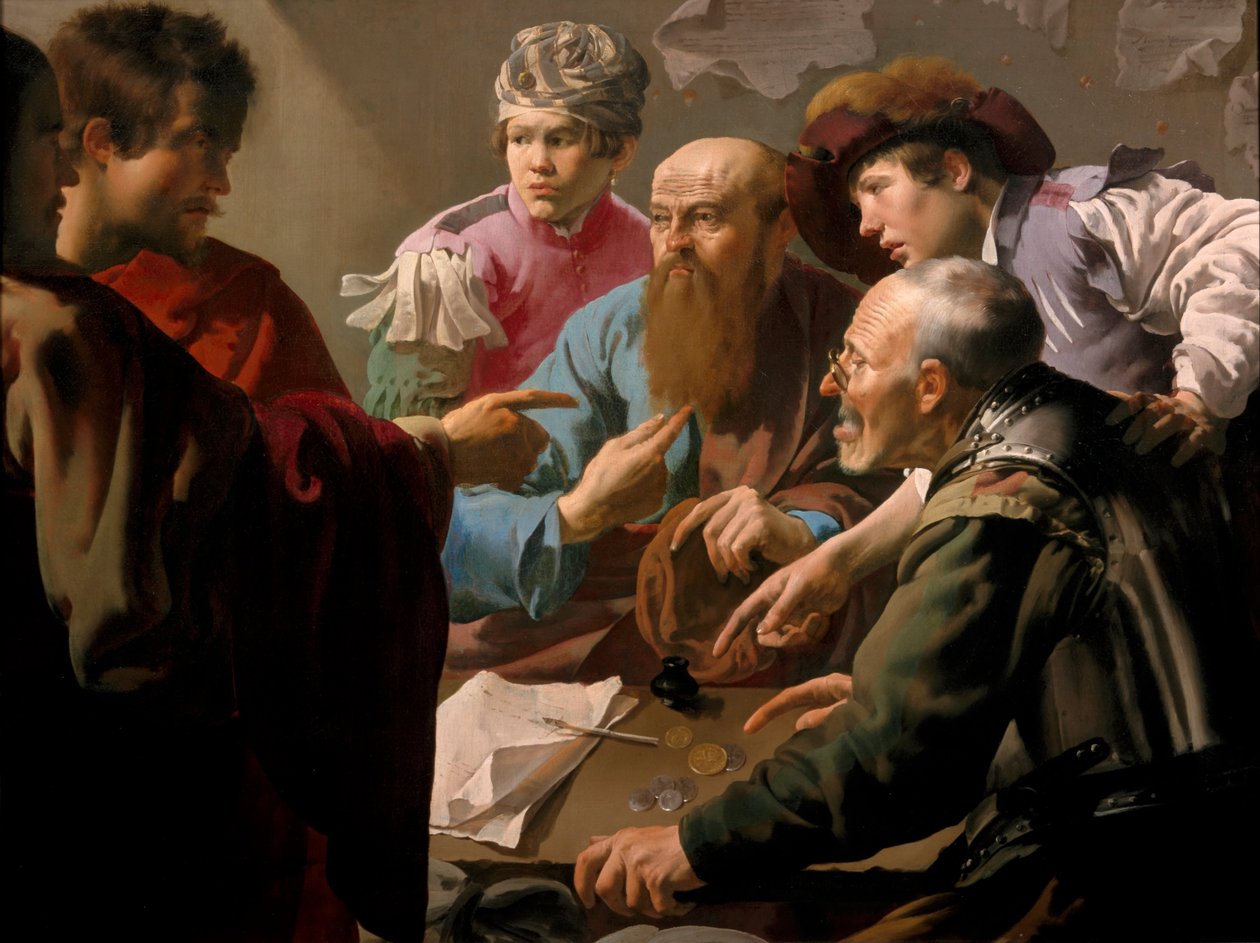 Powołanie świętego Mateusza autorstwa Hendrick ter Brugghen