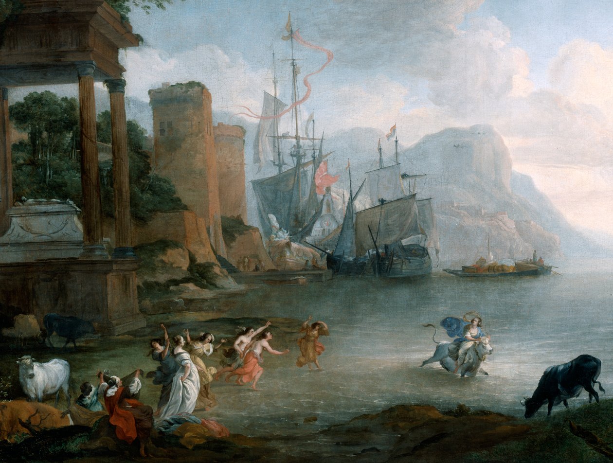 „Uprowadzenie Europy”, XVII wiek. autorstwa Hendrick van Minderhout