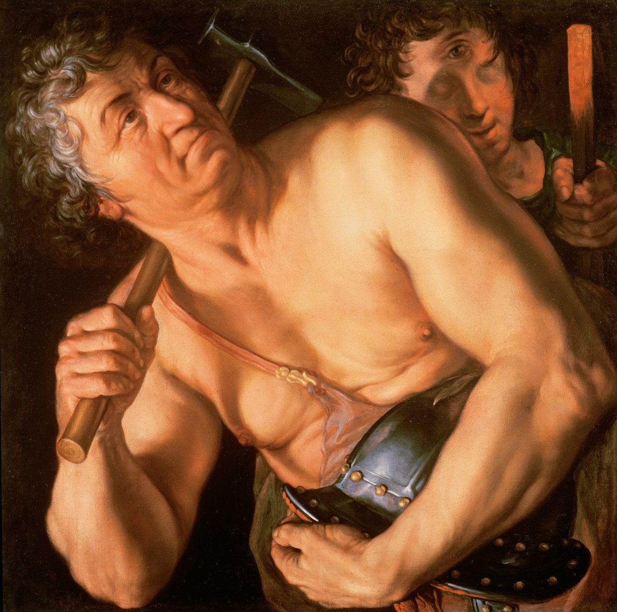 Wulkan, 1615 autorstwa Hendrik Goltzius