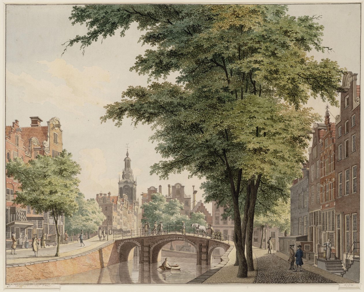 Leliegracht autorstwa Hendrik Keun