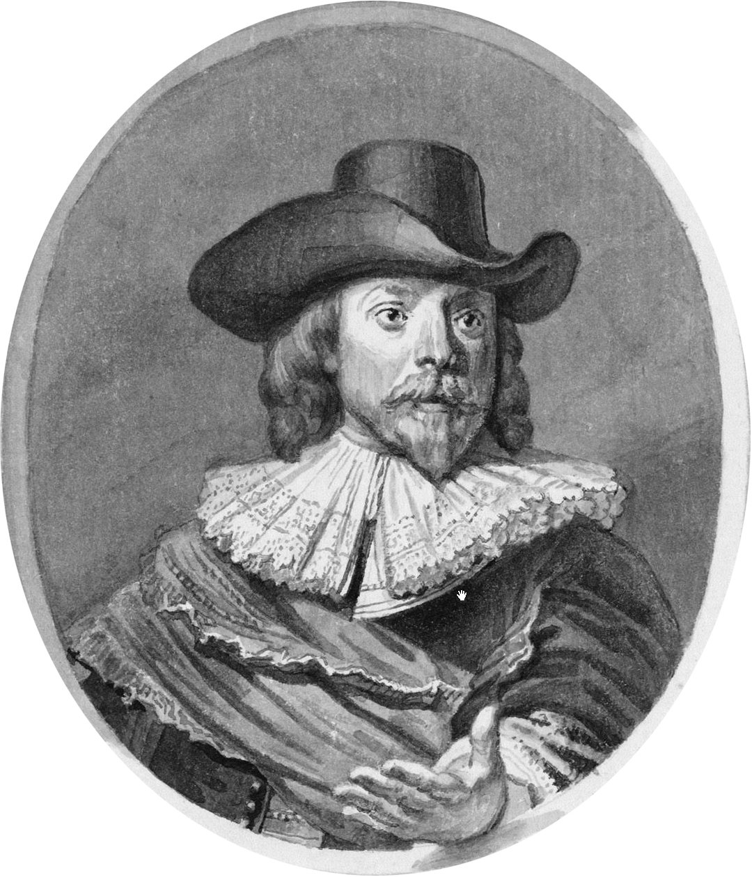 Portret Fransa Banninga Cocqa autorstwa Hendrik Pothoven