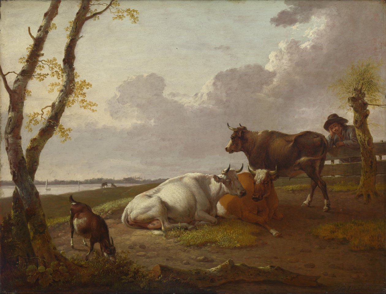 Bydło autorstwa Hendrik Willem Schweickhardt