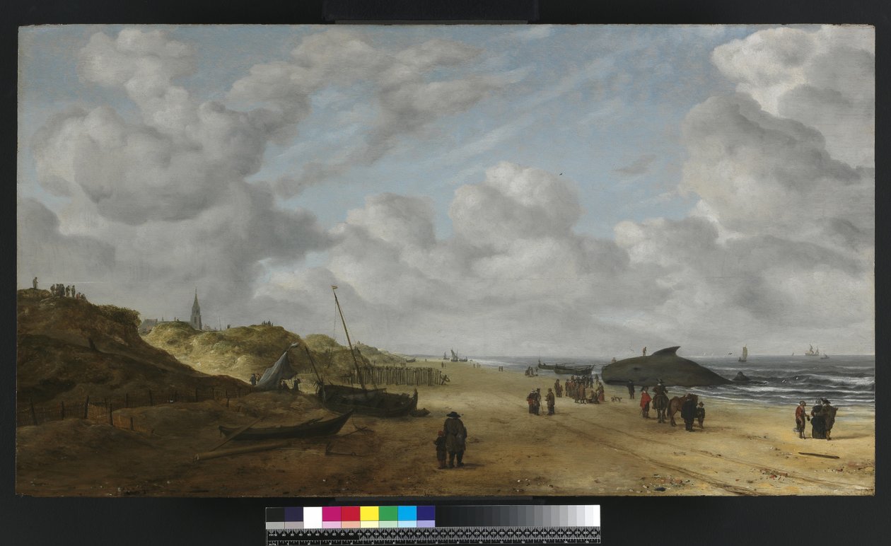 Widok na piaski Scheveningen, ok. 1630 autorstwa Hendrik van Anthonissen
