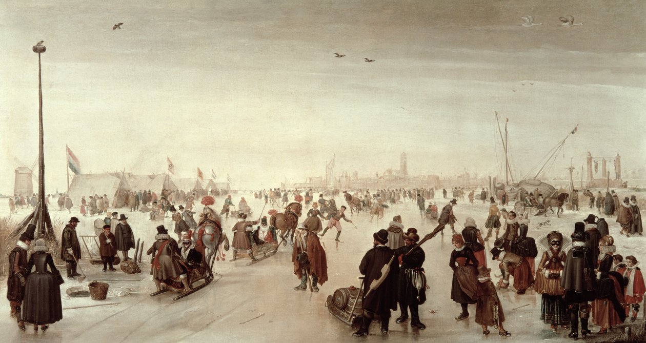 Nieznany obraz autorstwa Hendrik Avercamp