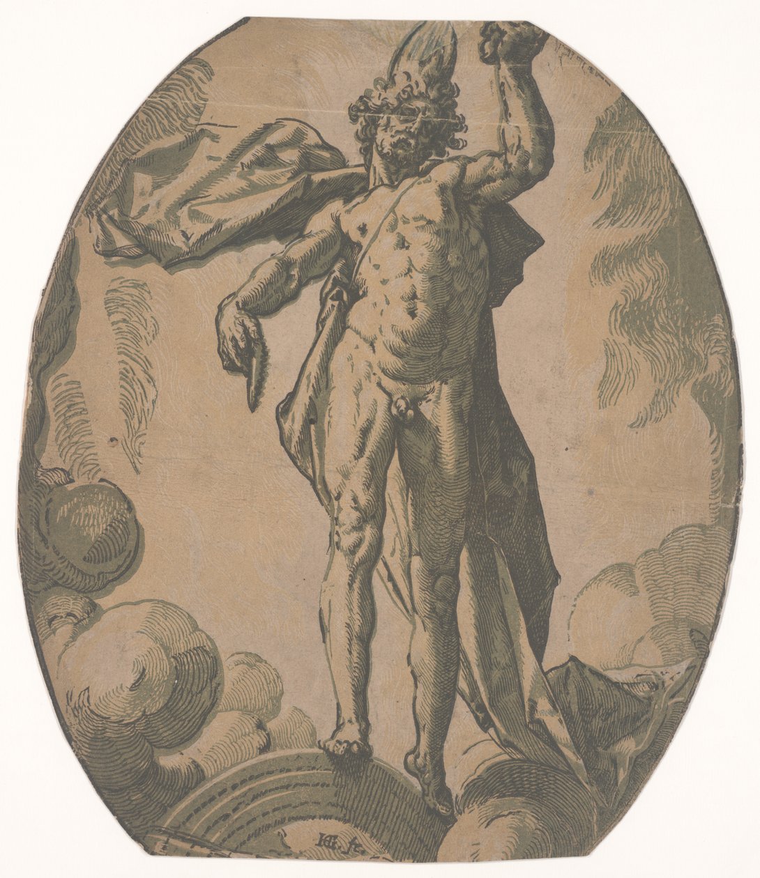 Helios autorstwa Hendrik Goltzius
