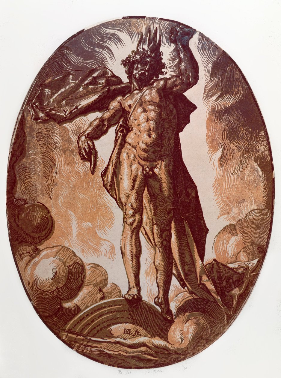Pluton (drzeworyt) autorstwa Hendrik Goltzius