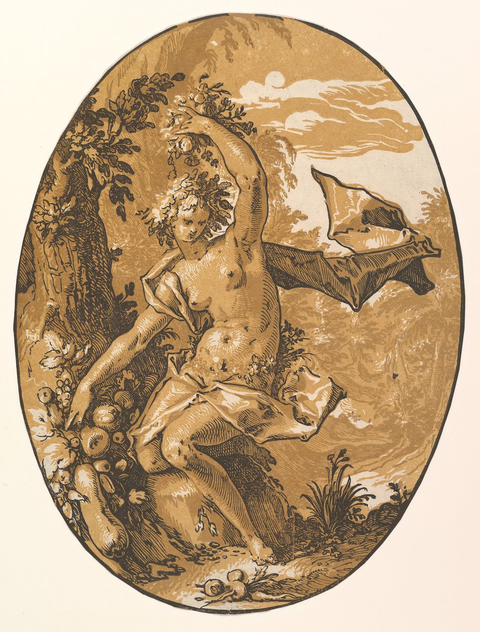 Prozerpina, 1594. autorstwa Hendrik Goltzius