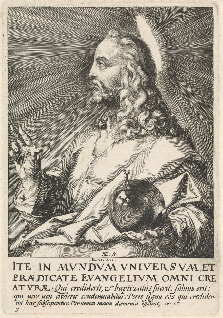 Przed Salvatore, C.3 (Grawerowanie) autorstwa Hendrik Goltzius