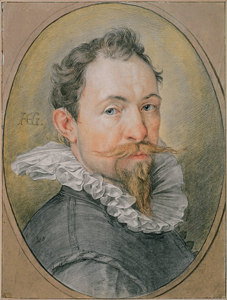 Autoportret, ok. 1594 autorstwa Hendrik Goltzius