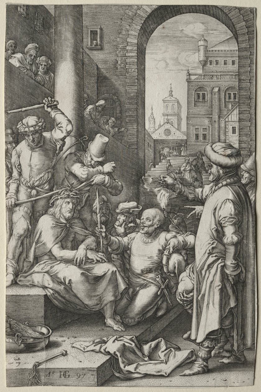 Pasja. autorstwa Hendrik Goltzius