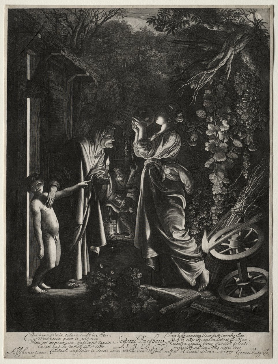Naśmiewanie się z Ceres. autorstwa Hendrik Goudt