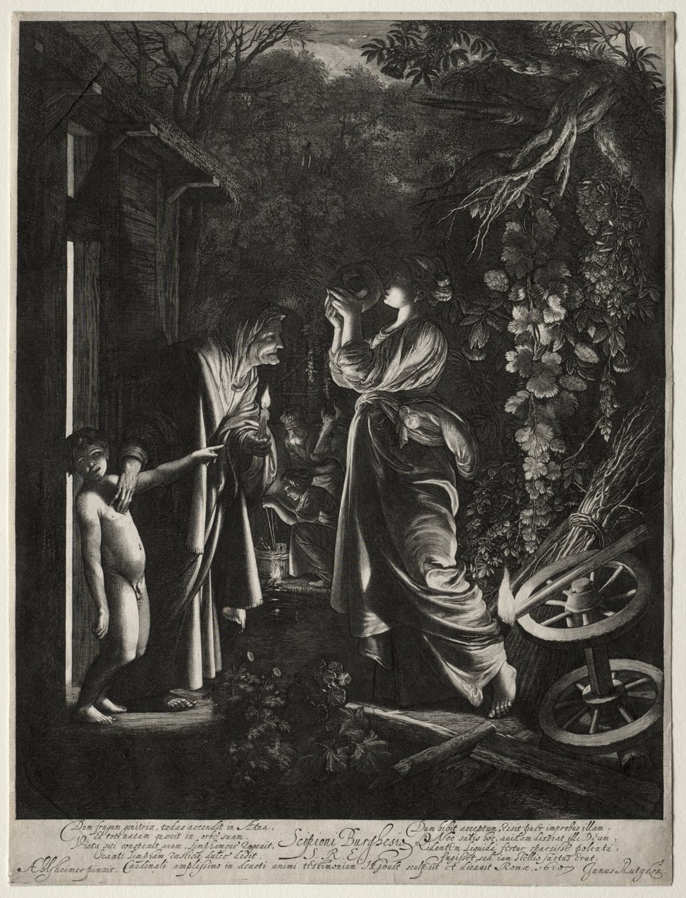 Naśmiewanie się z Ceres autorstwa Hendrik Goudt