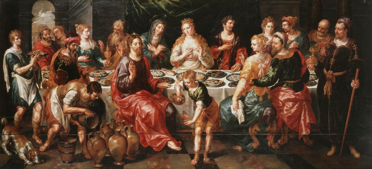Małżeństwo w Kanie, autorstwa Hendrick de Clerck