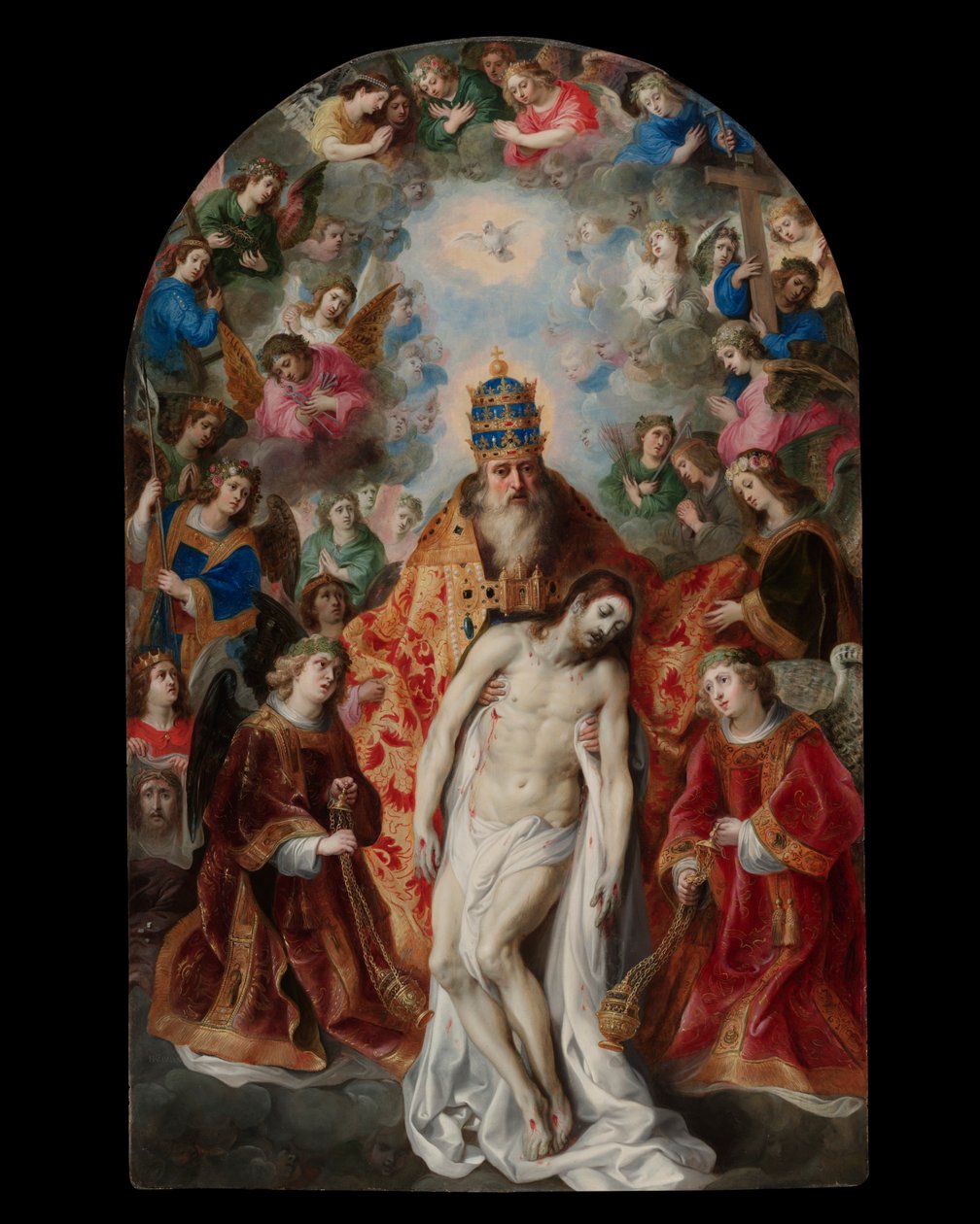 Trójca, c. 1620. autorstwa Hendrik van Balen