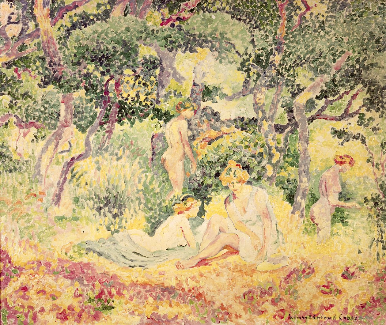 Модполи дахь нүцгэн зургууд autorstwa Henri Edmond Cross