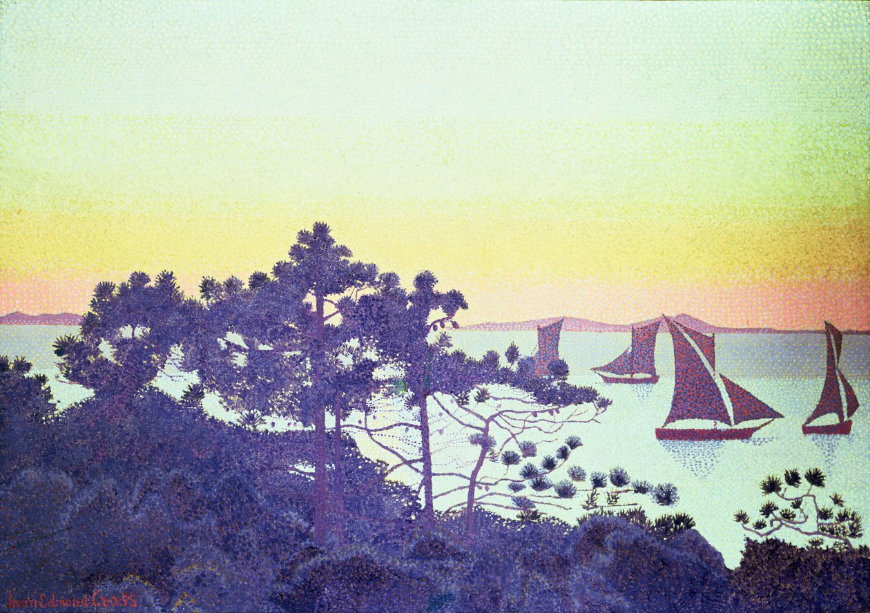 Pointe de la Galere, 1891-92 autorstwa Henri Edmond Cross