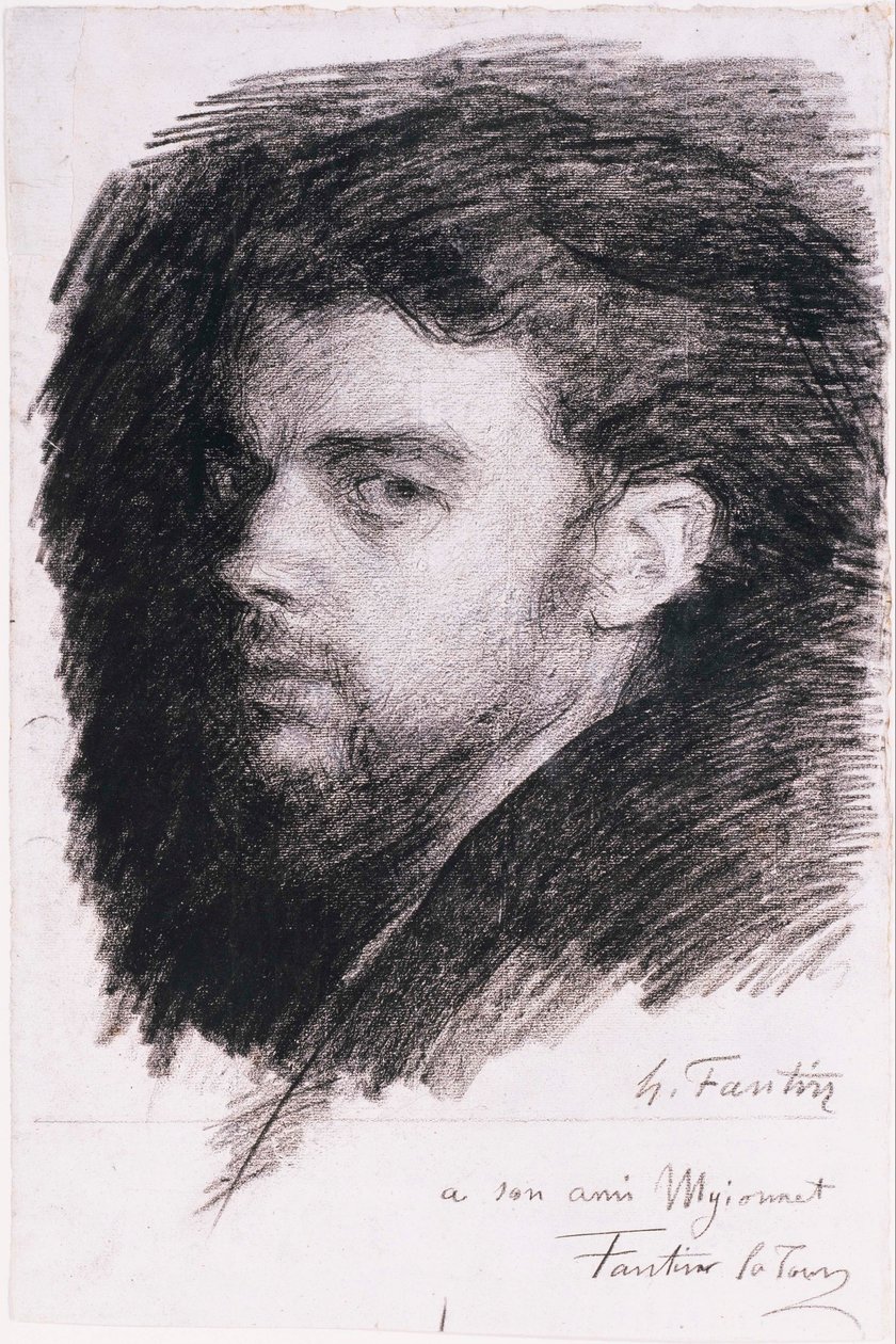 Autoportret autorstwa Ignace Henri Jean Fantin Latour