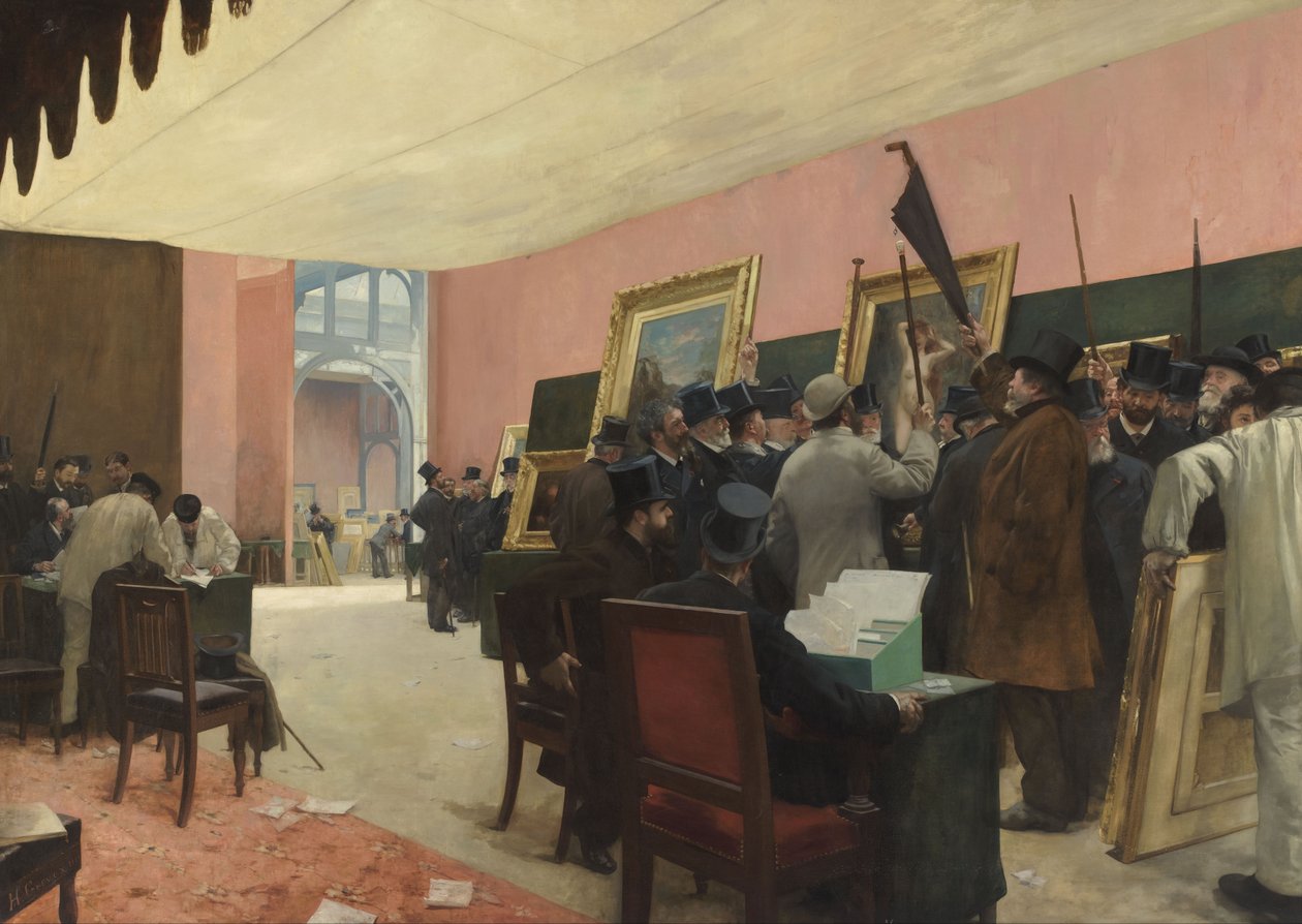 Sesja Jury Malarskiego autorstwa Henri Gervex
