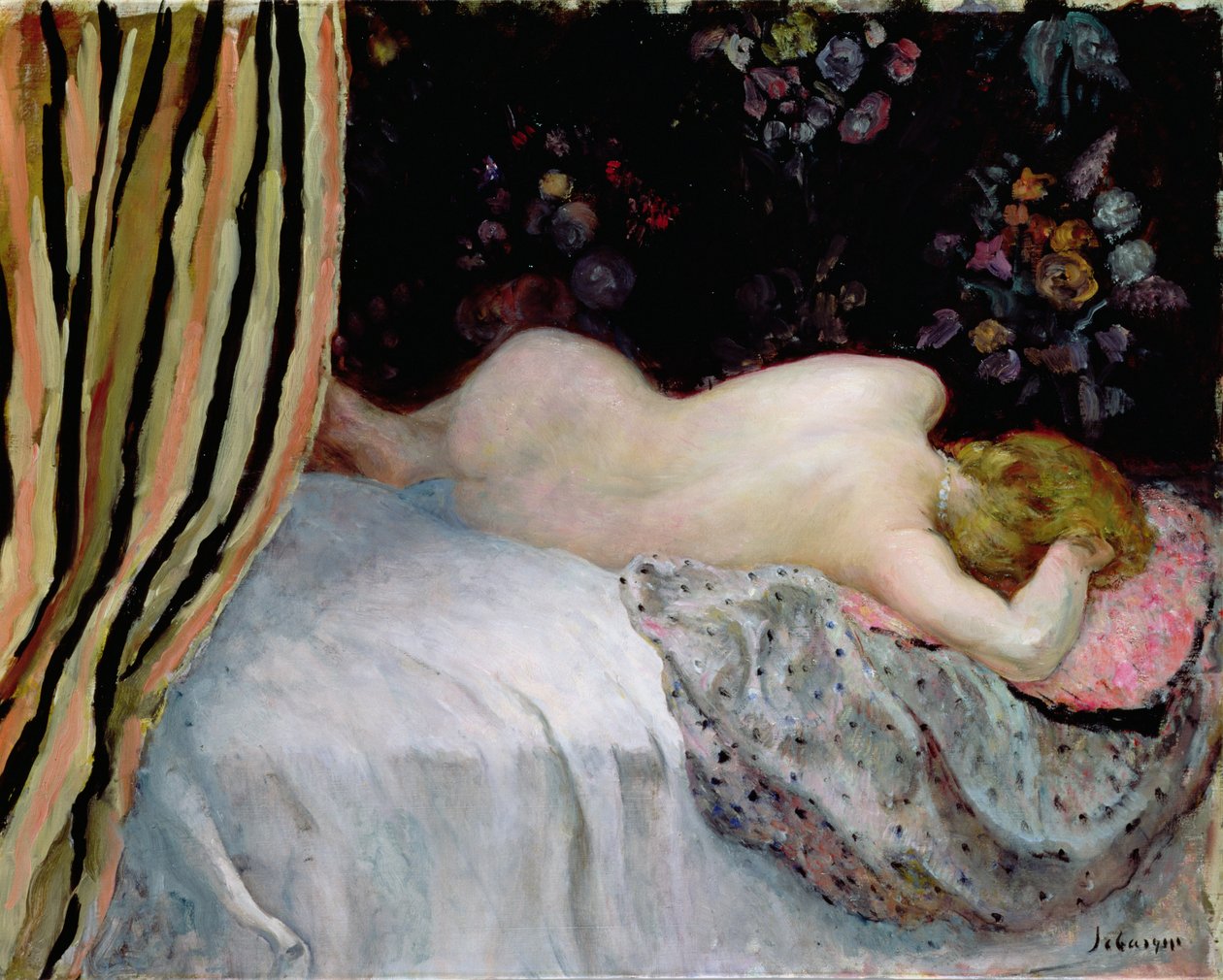 Śpiąca kobieta autorstwa Henri Lebasque