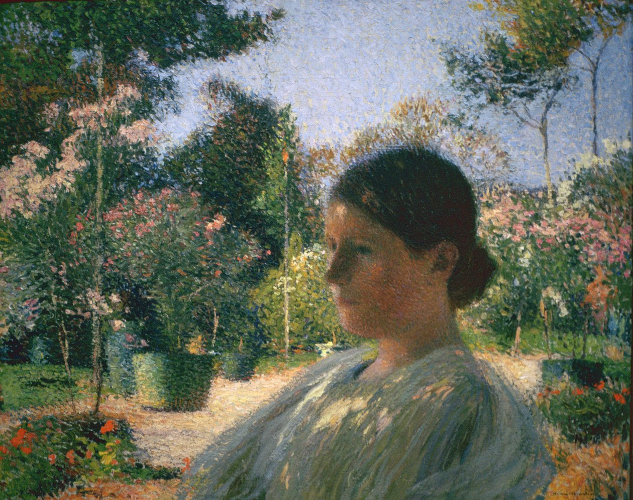W ogrodzie, 1904 autorstwa Henri Martin