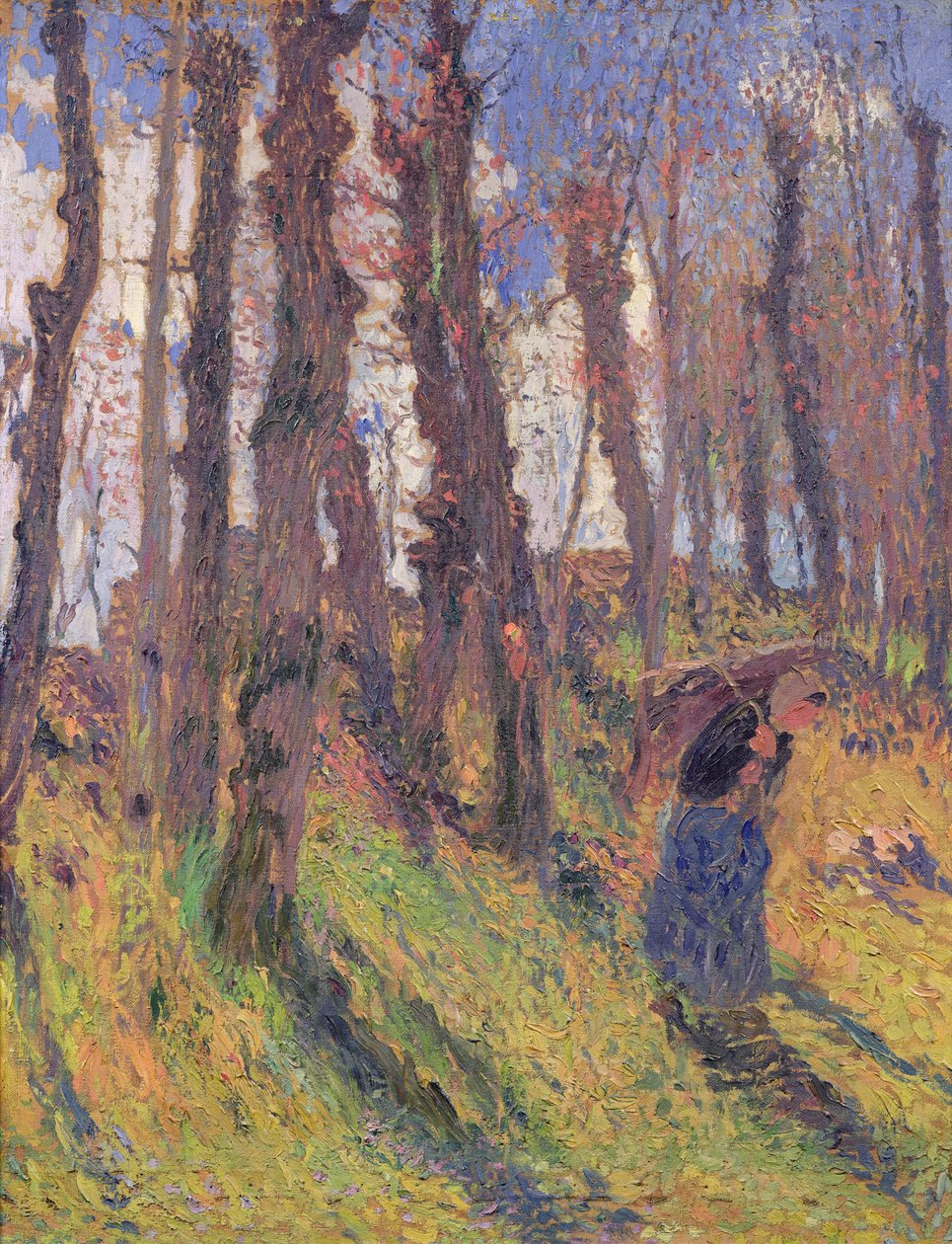 Zima, 1915 autorstwa Henri Martin