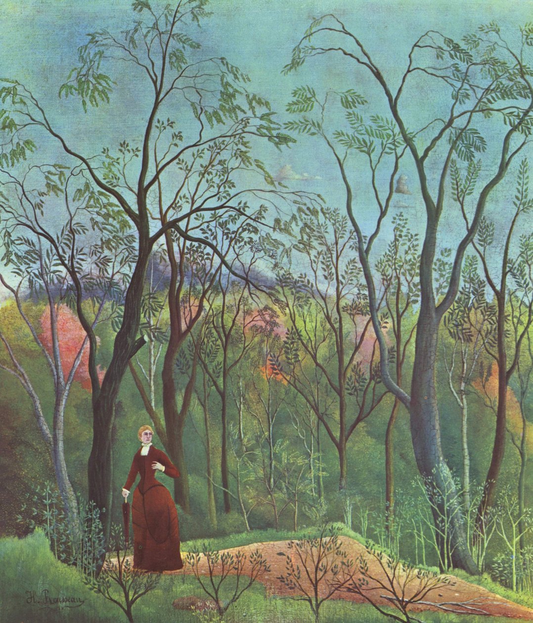 Na skraju lasu autorstwa Henri Rousseau