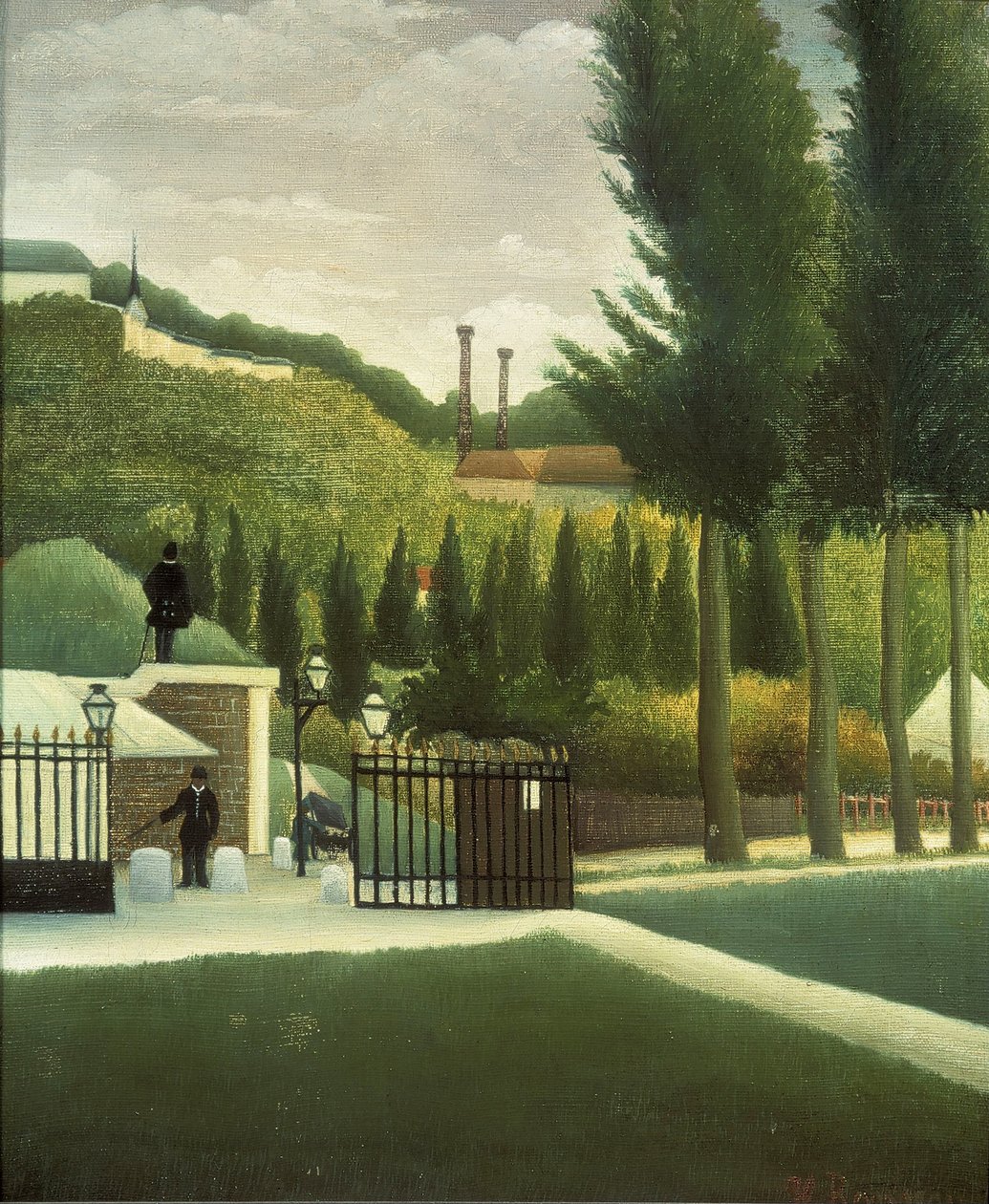 Urząd Celny autorstwa Henri Rousseau