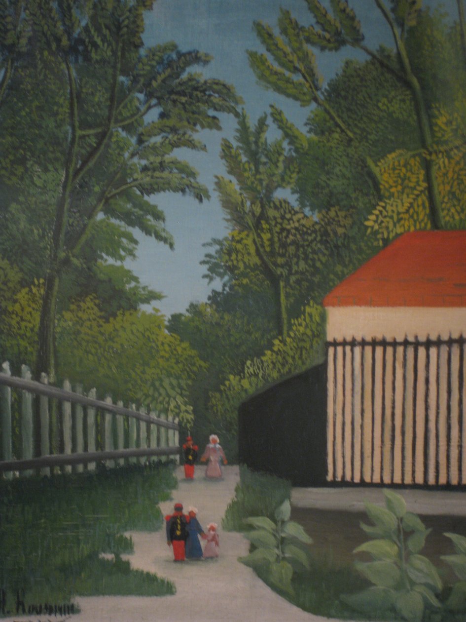 Widok na park Montsouris autorstwa Henri Rousseau