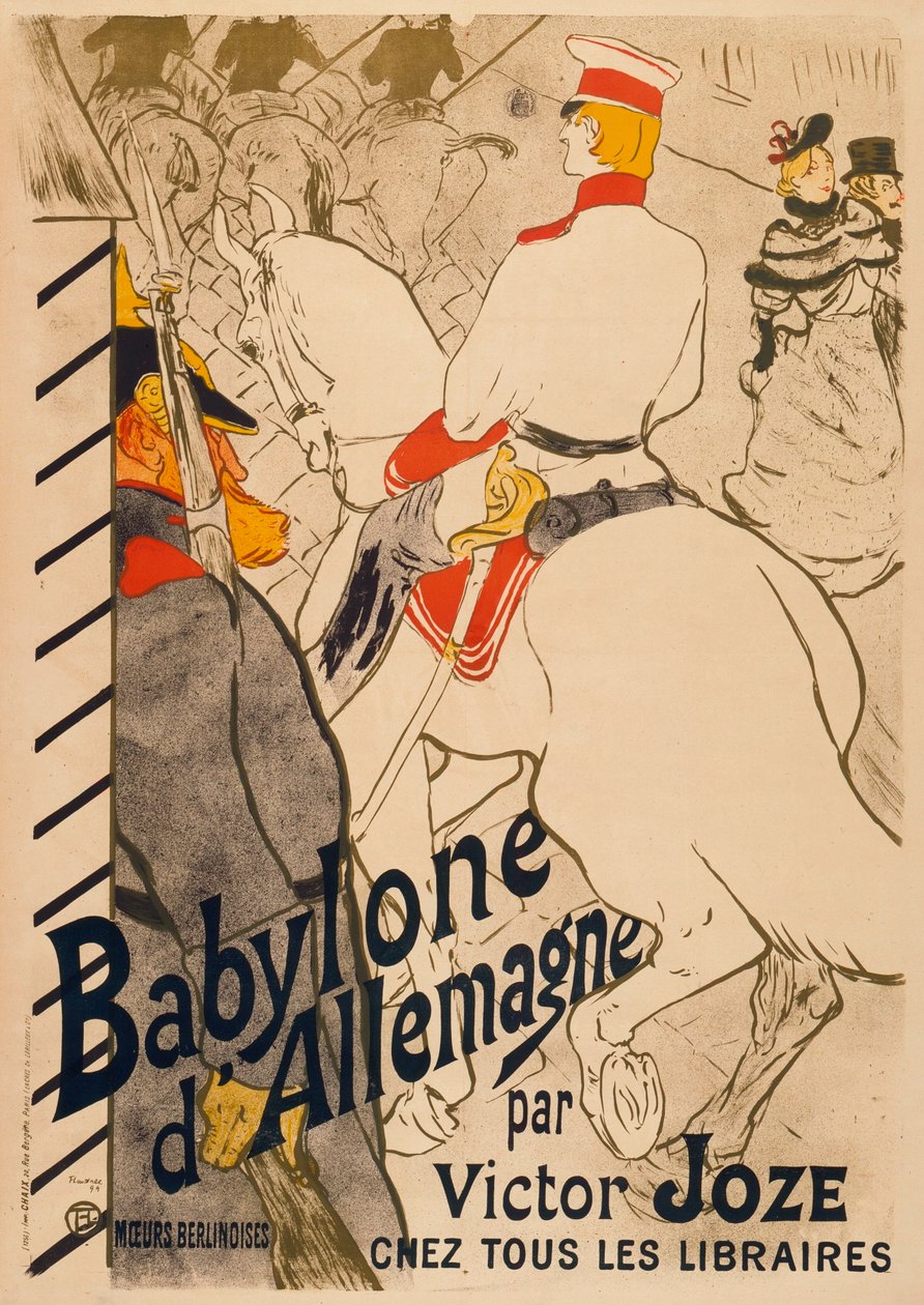 Babilon Niemiec autorstwa Henri de Toulouse Lautrec