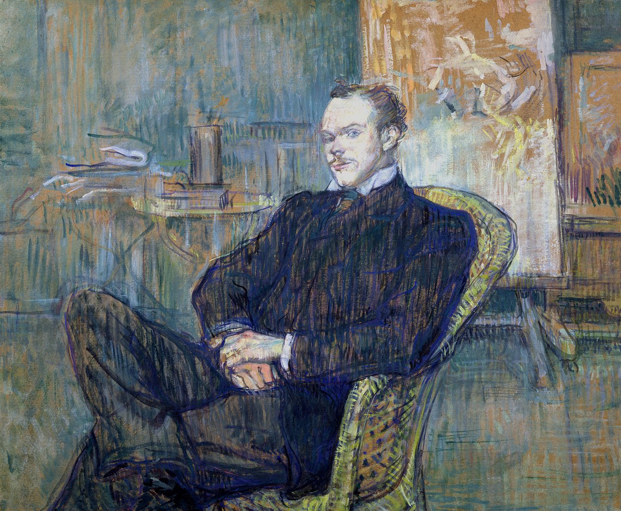 Paul Leclercq (1872-1956) 1897 (olej na tekturze) autorstwa Henri de Toulouse Lautrec